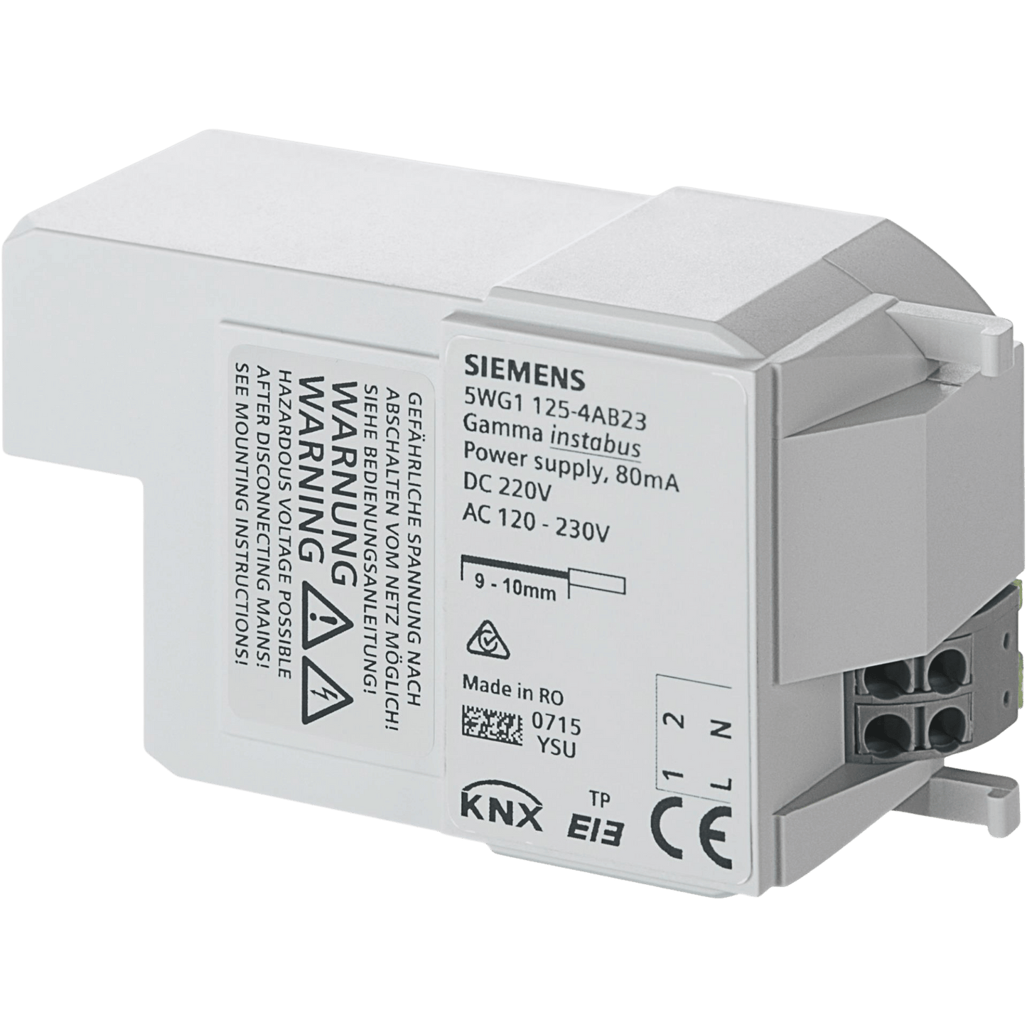 Siemens - Alimentations KNX - Encastrée