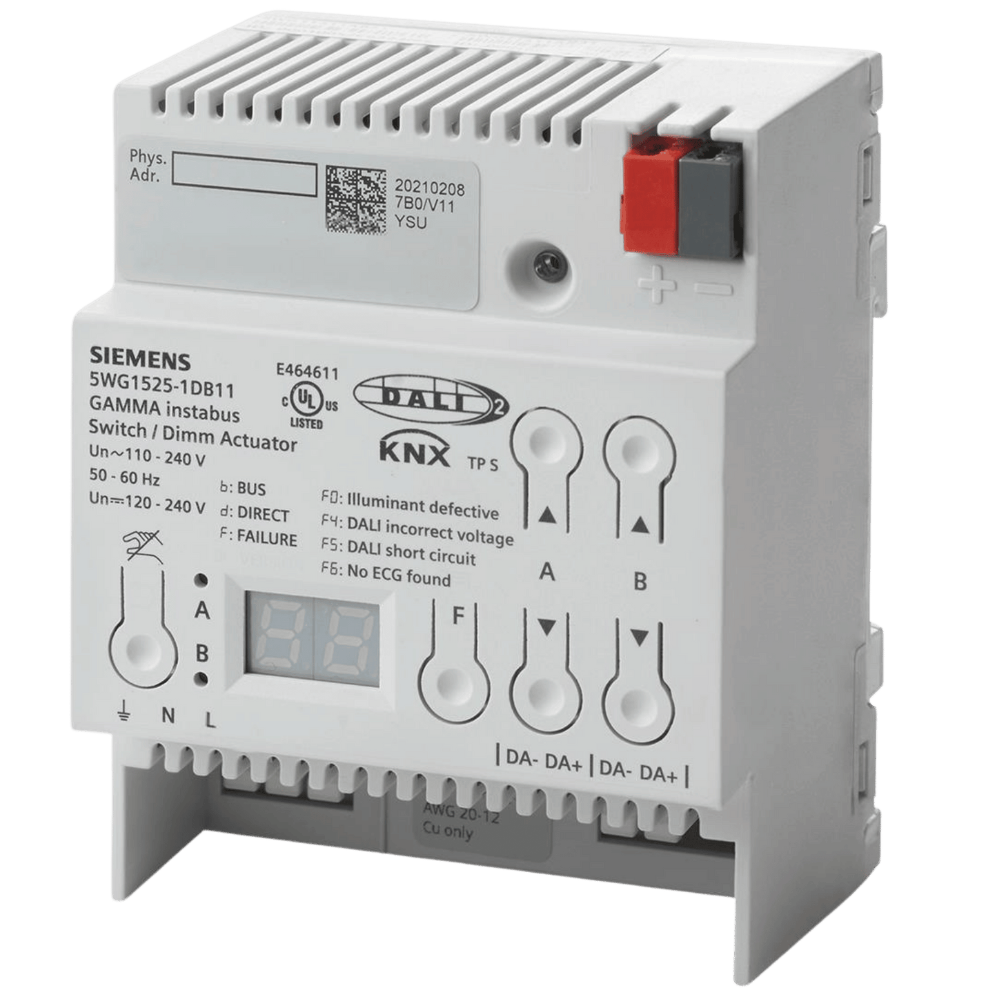 Siemens - Passerelles KNX / DALI - RailDIN