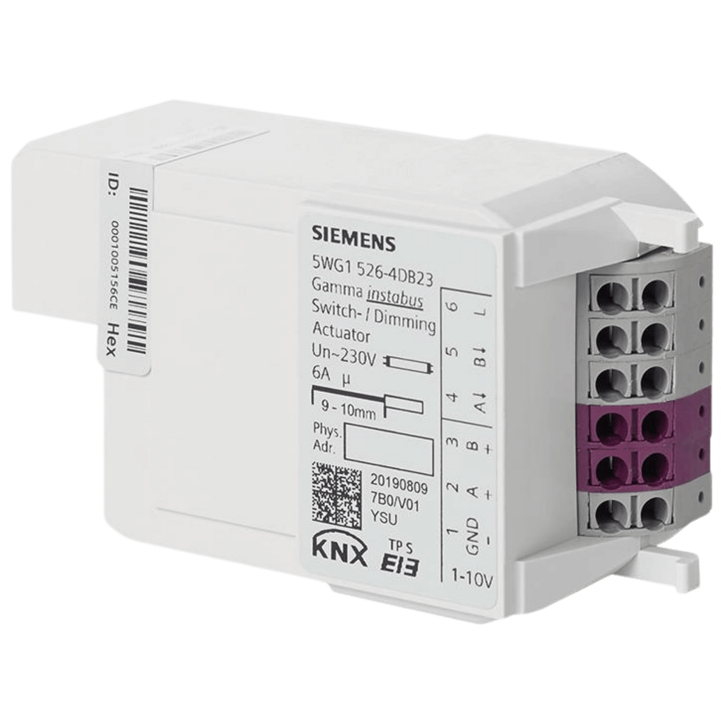 Siemens - Actionneurs de Commutation + Variation - Encastré