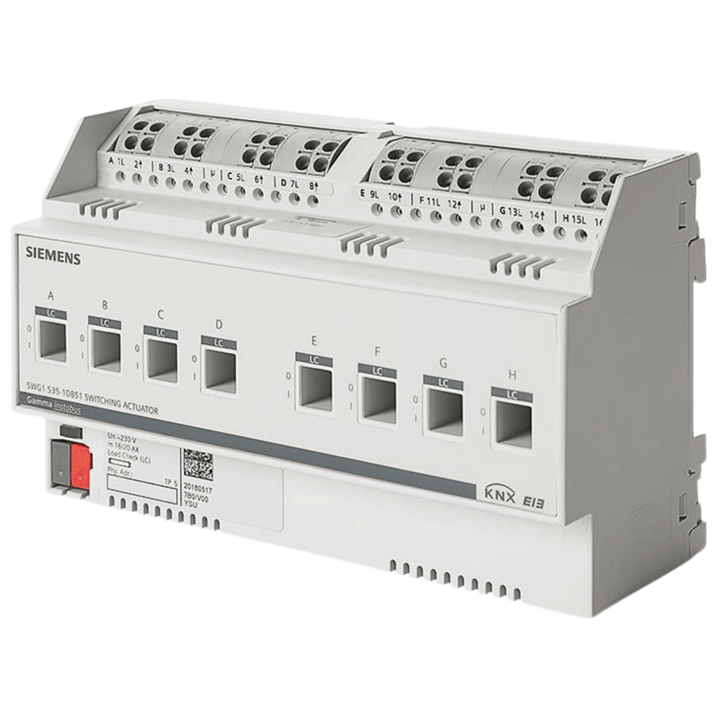 Siemens - Actionneurs de Commutation + Surveillance de Charge - RailDIN