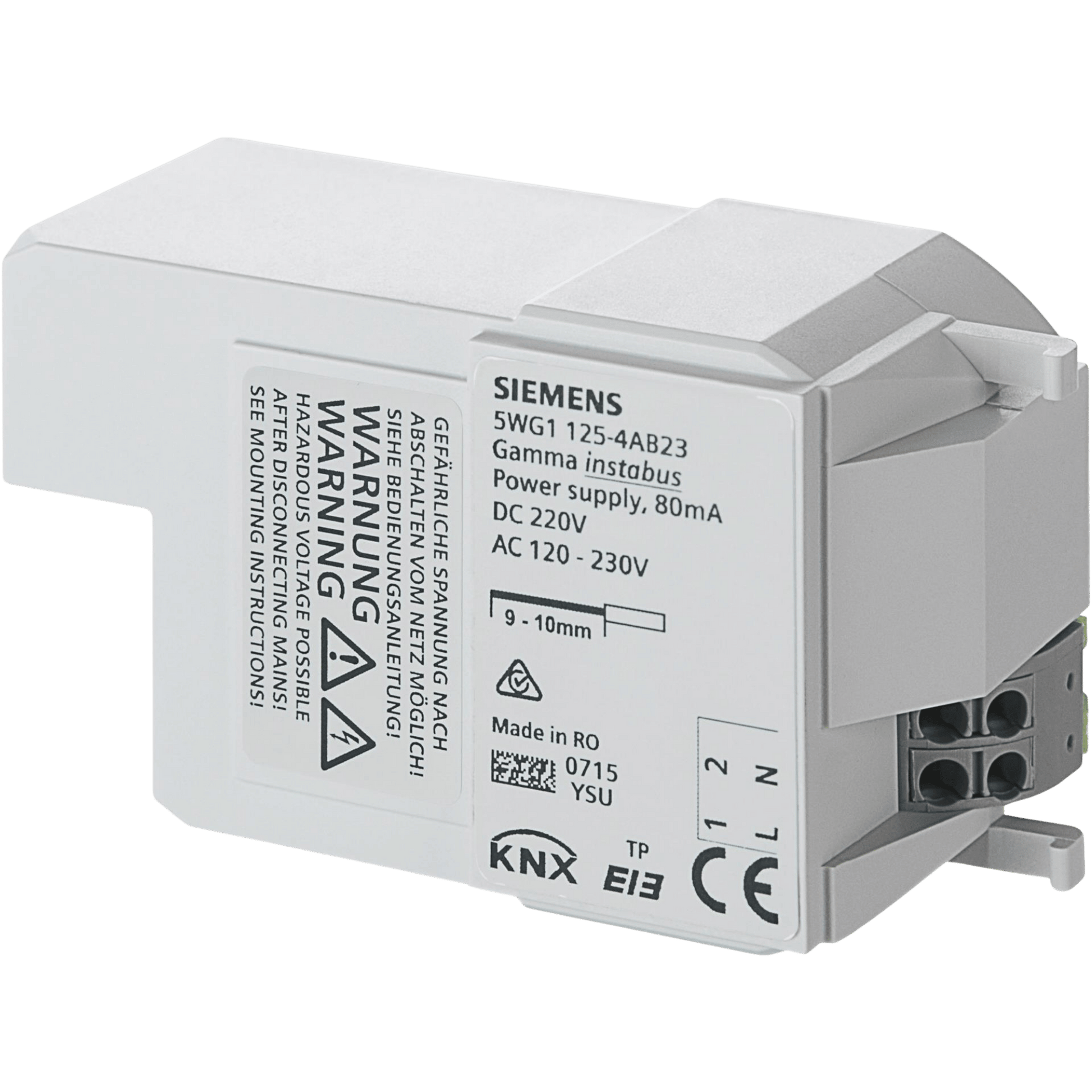 Siemens - Alimentations KNX - Encastrée