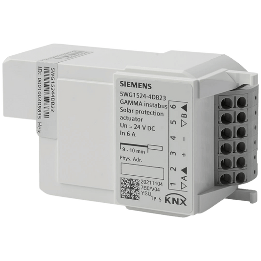 Siemens - Actionneurs de Protection Solaire 24 V - Encastré