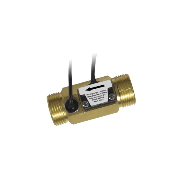 Zennio - Capteur de débit d'eau avec sonde de température