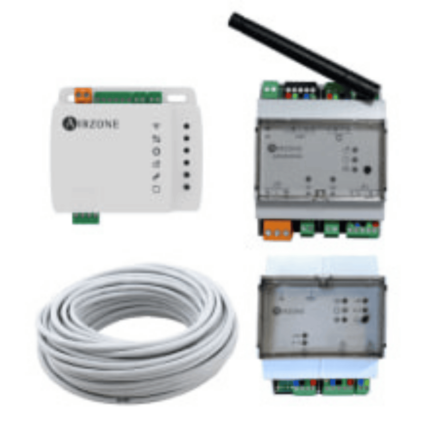 Airzone - Pack Flexa 25 Bizone Airzone-Daikin Altherma 3 - Webserver HUB + Câble Bus 15m
