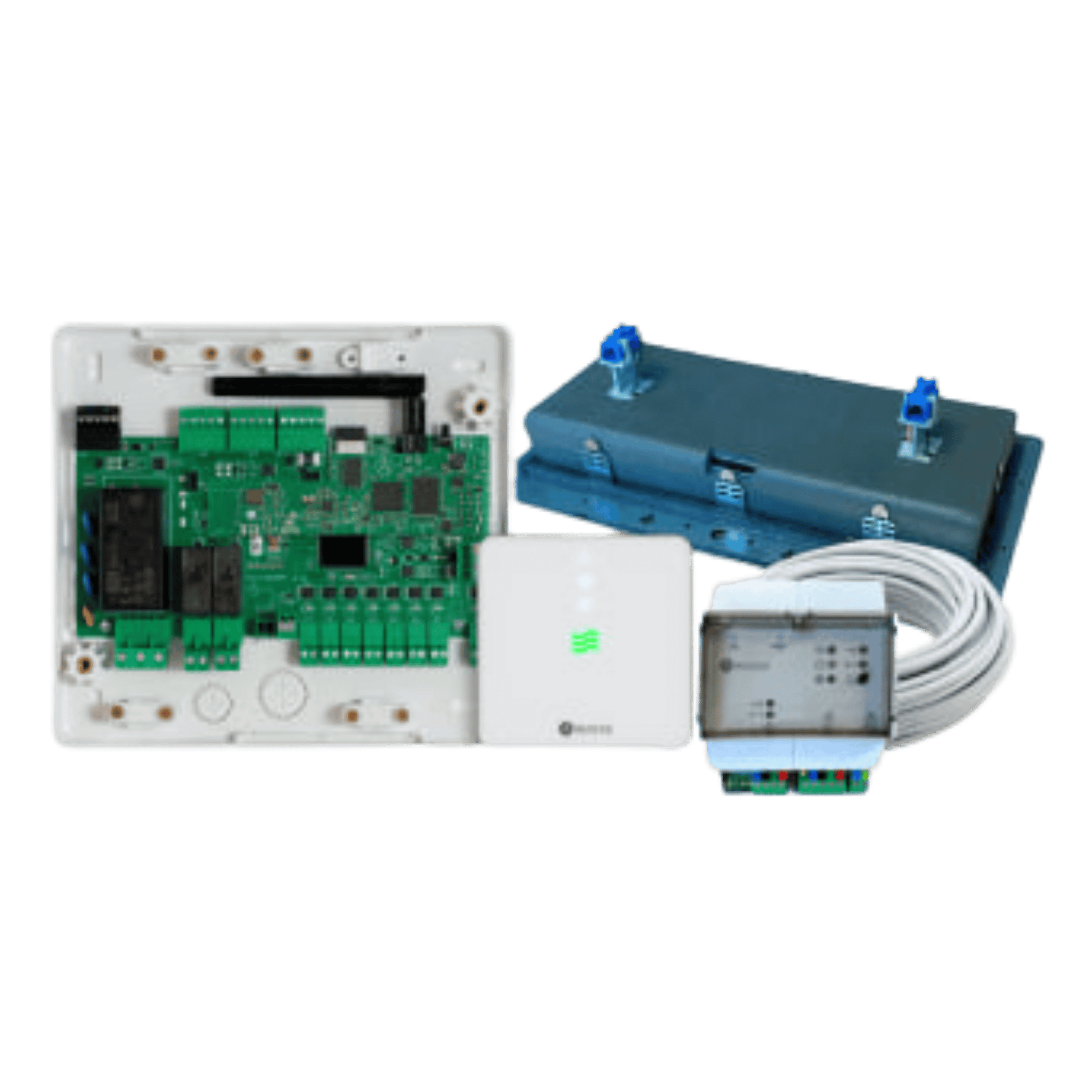 Airzone - Pack Airzone Flexa 25 rectangular HUB - AirQ Box + AirQ Sensor + 2 Câble Bus 15m