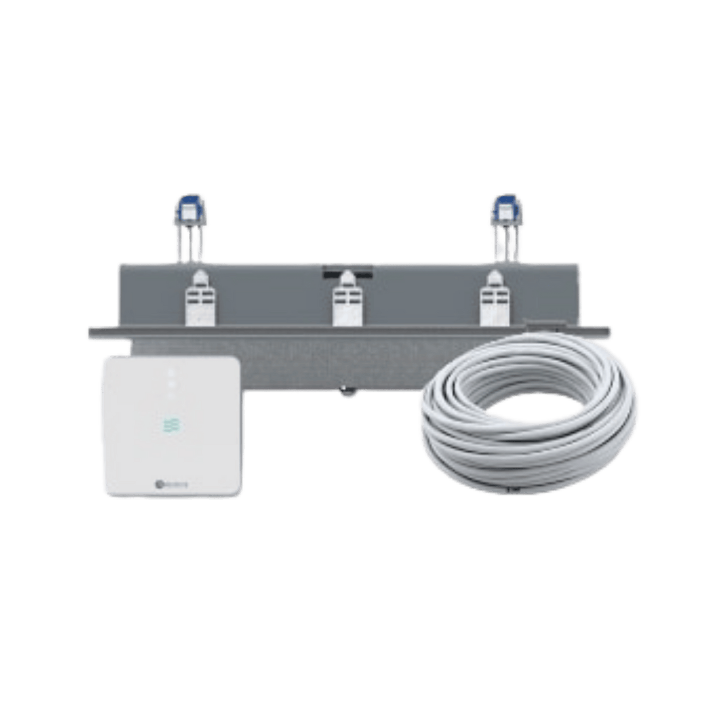 Airzone - Pack AirQ pour Flexa 4.0 Airzone - Capteur AirQ Blanc + Boîtier AirQ + Câble Bus 15 m