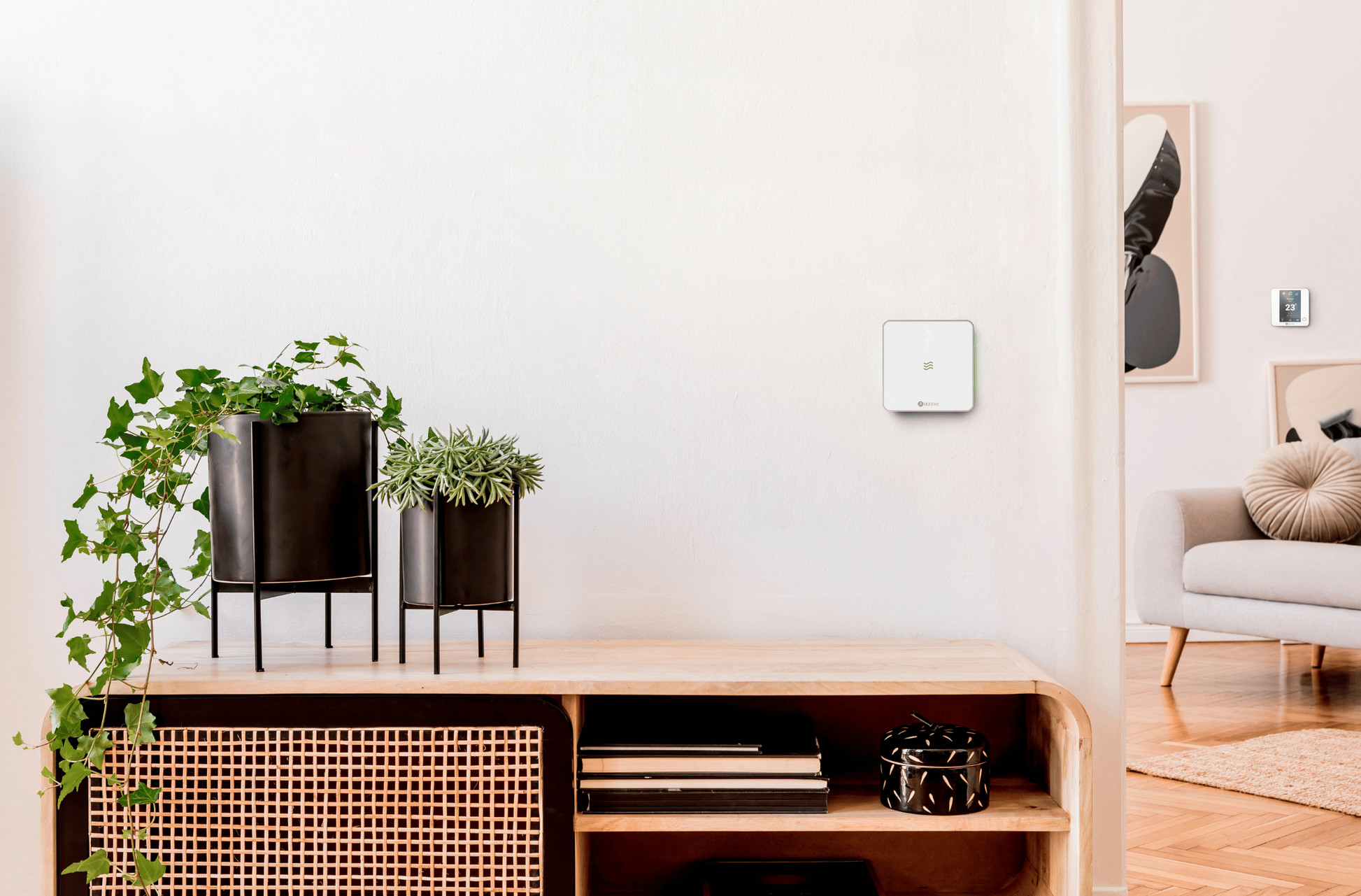 Airzone - AirQ Sensor Wi-Fi de qualité de l’air intérieur (QAI)