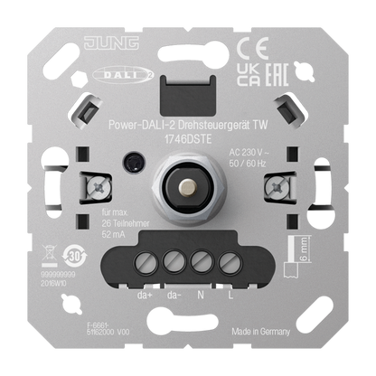 Jung - Potentiomètre Power DALI-2 TW