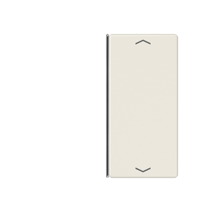 CJC Systems - Plaque de recouvrement 1 levier KNX NINA