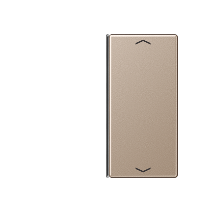 CJC Systems - Plaque de recouvrement 1 levier KNX NINA