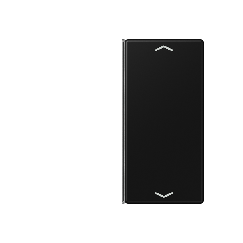 CJC Systems - Plaque de recouvrement 1 levier KNX NINA