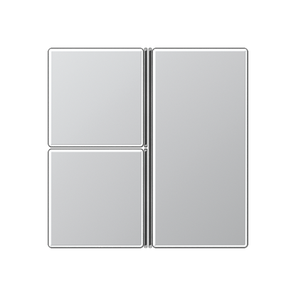 CJC Systems - Plaque de recouvrement 1 levier KNX NINA