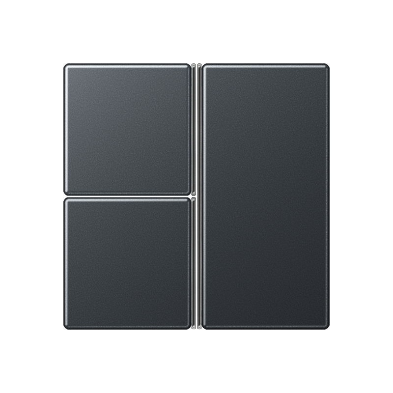 CJC Systems - Plaque de recouvrement 1 levier KNX NINA