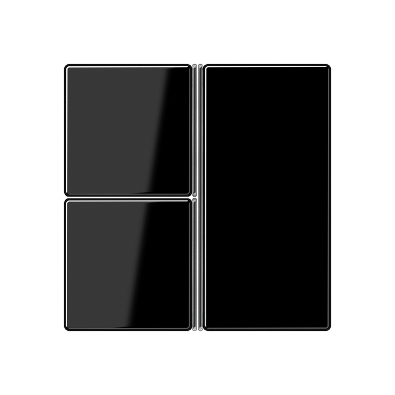CJC Systems - Plaque de recouvrement 1 levier KNX NINA