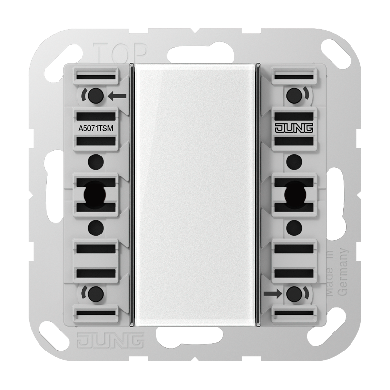 CJC Systems - Plaque de recouvrement 2 leviers KNX
