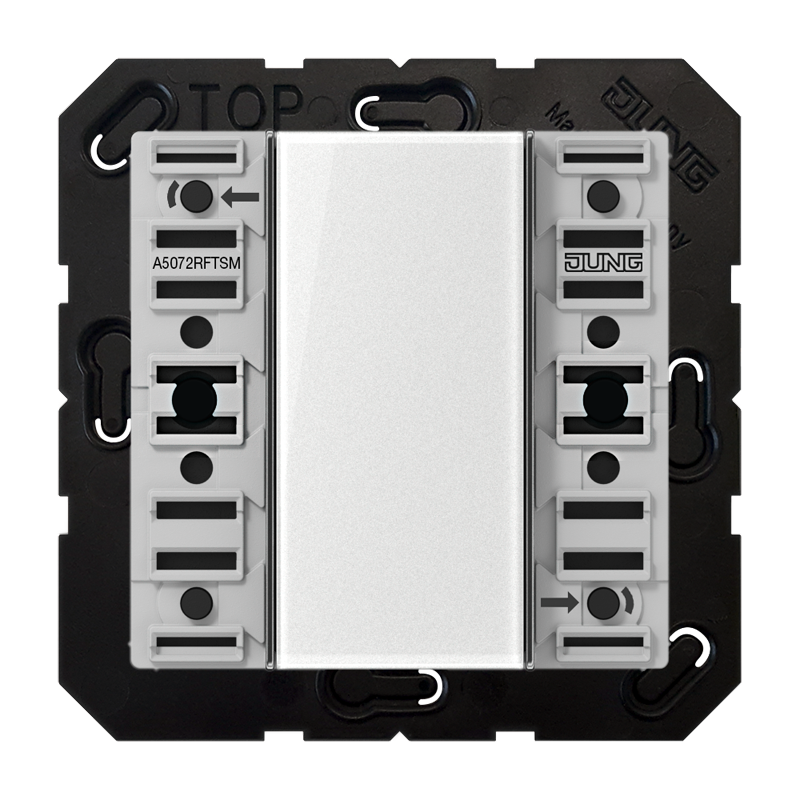 CJC Systems - Plaque de recouvrement 2 leviers KNX