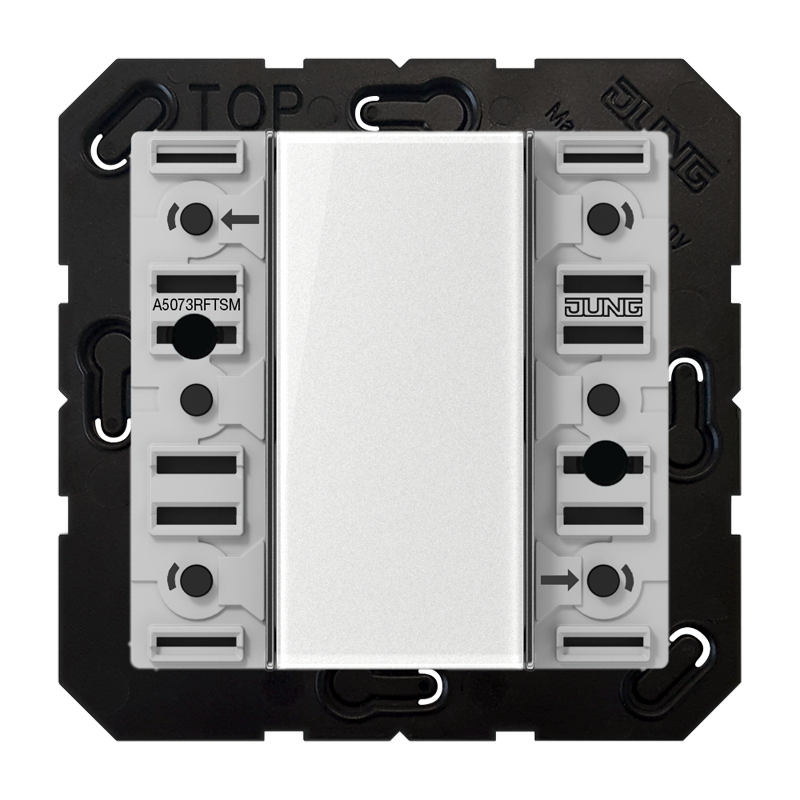 CJC Systems - Plaque de recouvrement 2 leviers KNX
