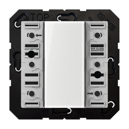 CJC Systems - Plaque de recouvrement 2 leviers KNX