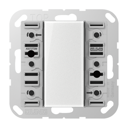 CJC Systems - Plaque de recouvrement 2 leviers KNX