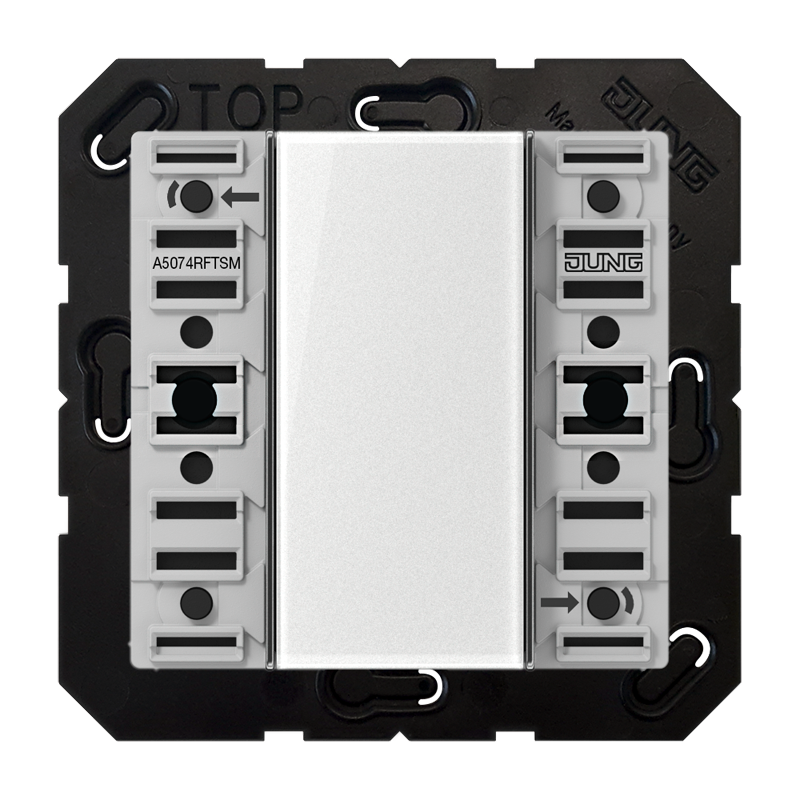 CJC Systems - Plaque de recouvrement 2 leviers KNX