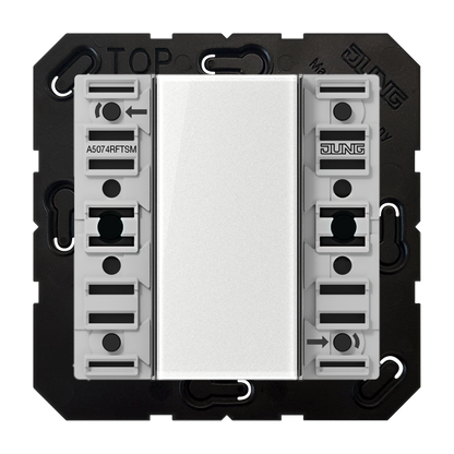 CJC Systems - Plaque de recouvrement 2 leviers KNX