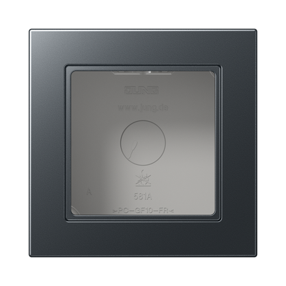 CJC Systems - Plaque de recouvrement 2 modules ent