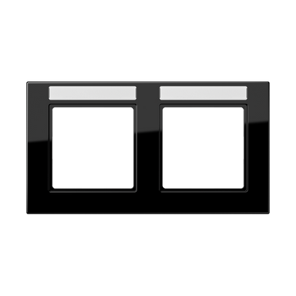 CJC Systems - Plaque de recouvrement 2 modules ent