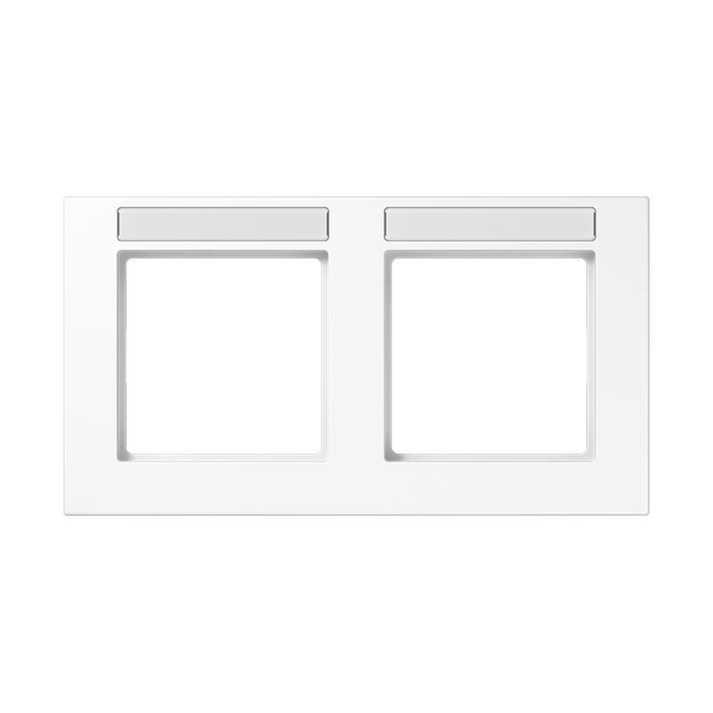 CJC Systems - Plaque de recouvrement 2 modules ent
