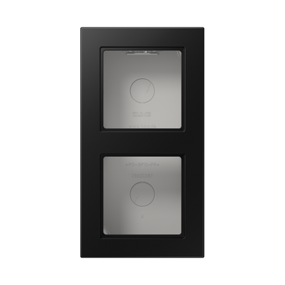 CJC Systems - Plaque de recouvrement 2 modules ent