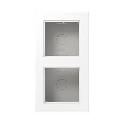 CJC Systems - Plaque de recouvrement 2 modules ent