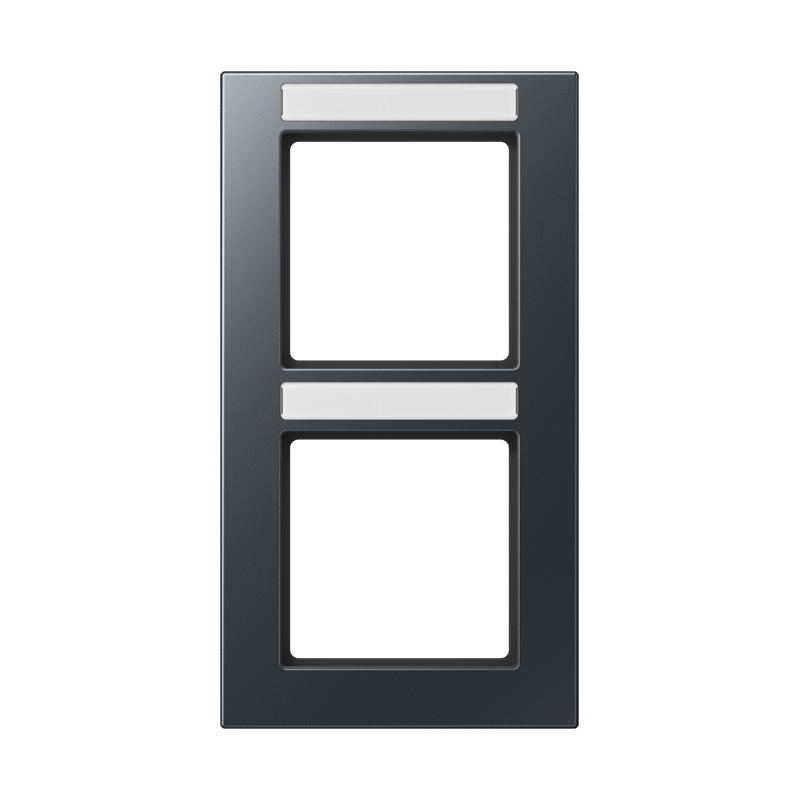 CJC Systems - Plaque de recouvrement 2 modules ent