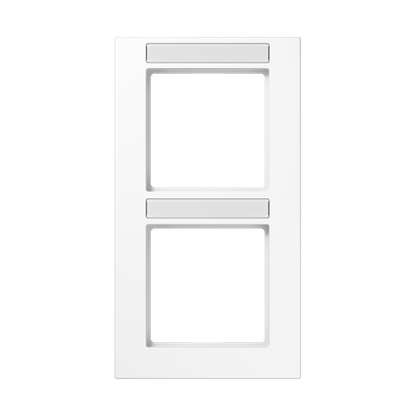 CJC Systems - Plaque de recouvrement 2 modules ent