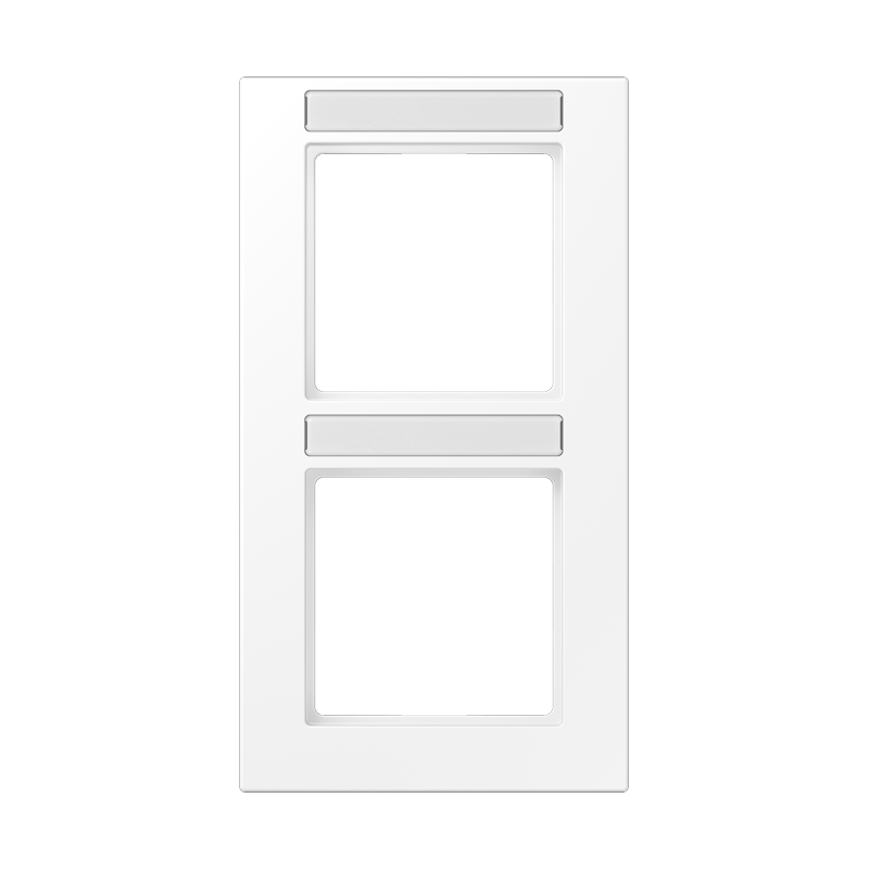 CJC Systems - Plaque de recouvrement 2 modules ent