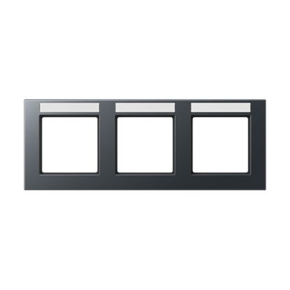 CJC Systems - Plaque de recouvrement 2 modules ent