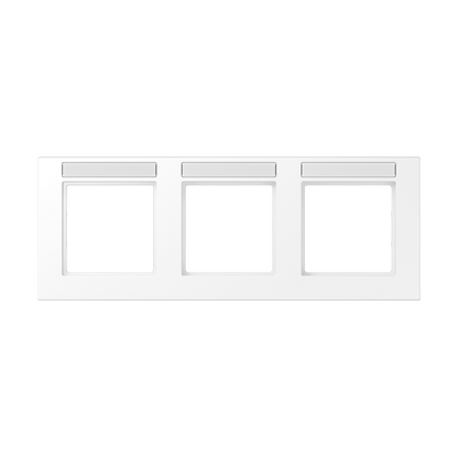 CJC Systems - Plaque de recouvrement 2 modules ent