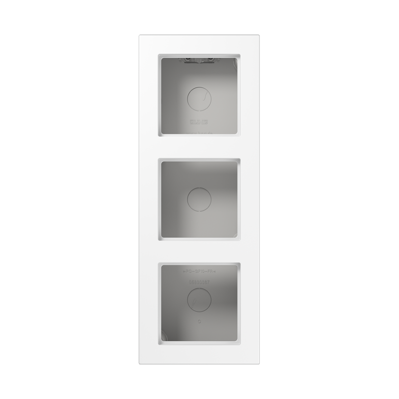 CJC Systems - Plaque de recouvrement 2 modules ent