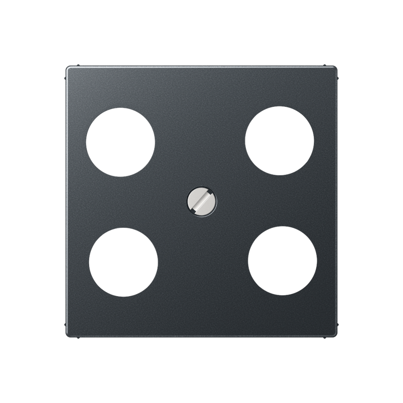 CJC Systems - Plaque de recouvrement 4 modules ent