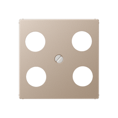 CJC Systems - Plaque de recouvrement 4 modules ent