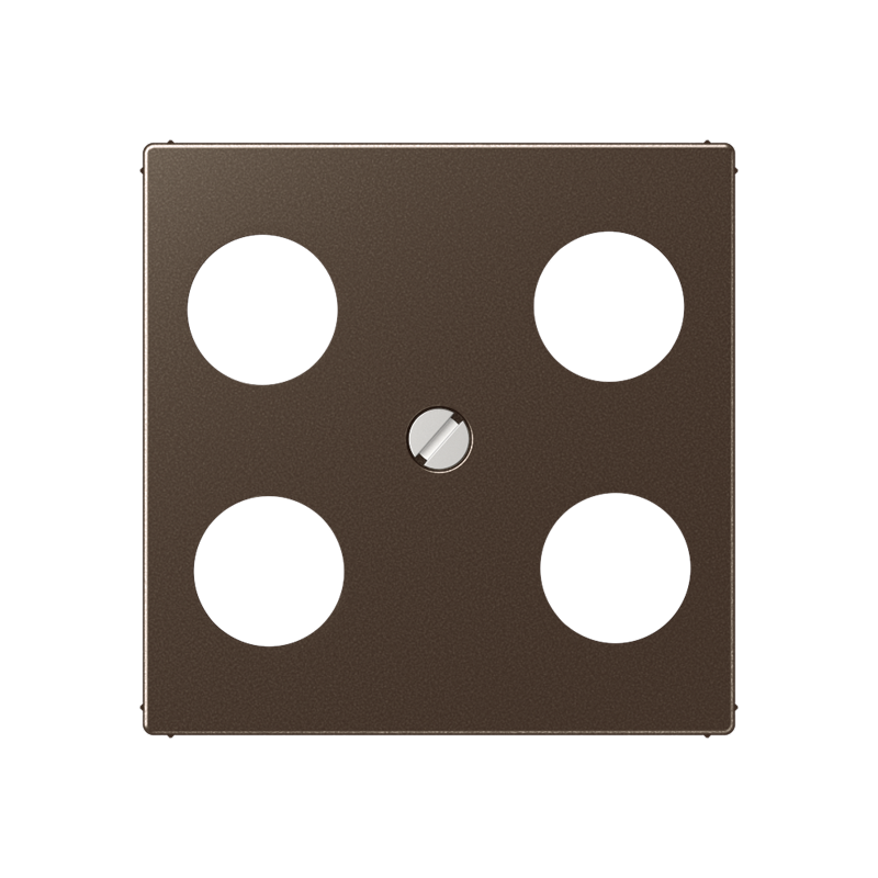 CJC Systems - Plaque de recouvrement 4 modules ent