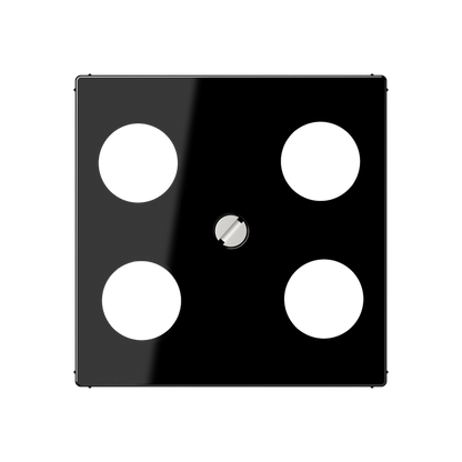 CJC Systems - Plaque de recouvrement 4 modules ent