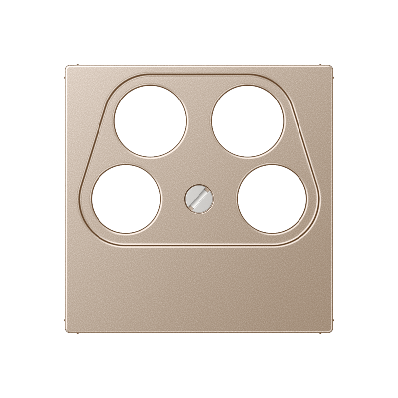 CJC Systems - Plaque de recouvrement 4 modules ent
