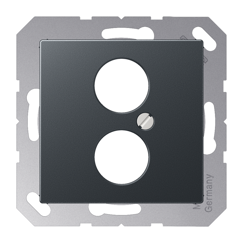 CJC Systems - Plaque de recouvrement 4 modules ent