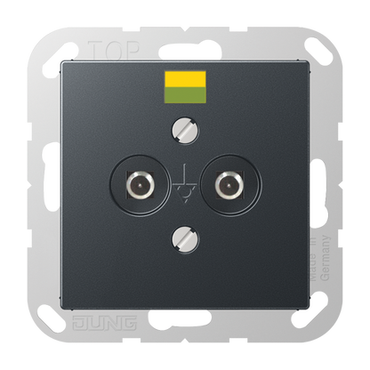 CJC Systems - Plaque de recouvrement 4 modules ent