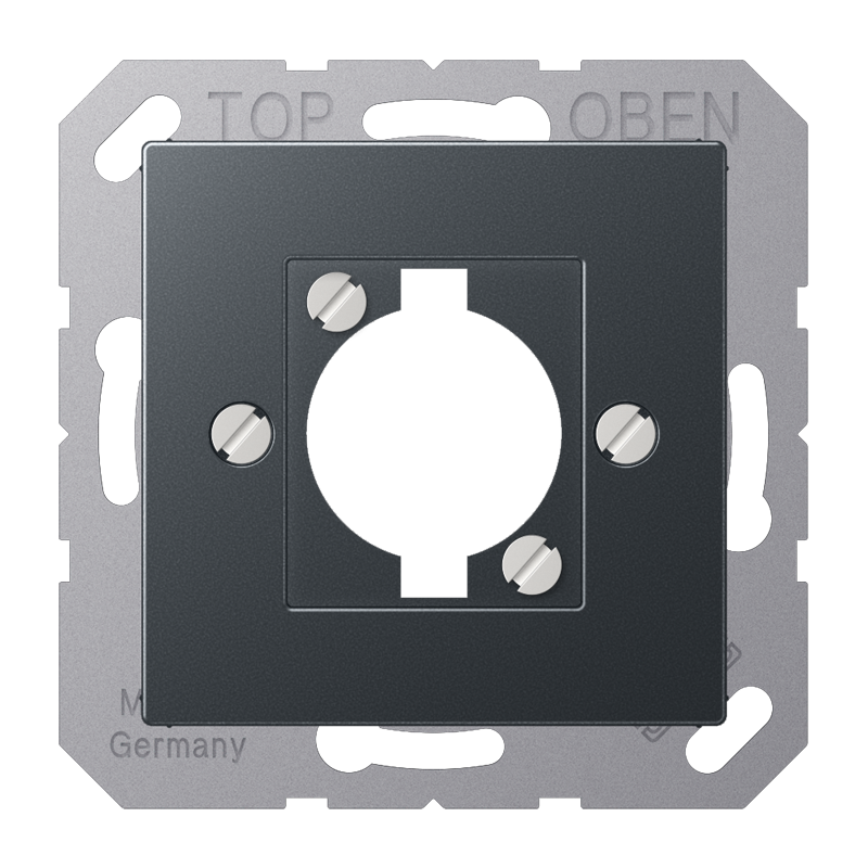 CJC Systems - Plaque de recouvrement 6 modules ent