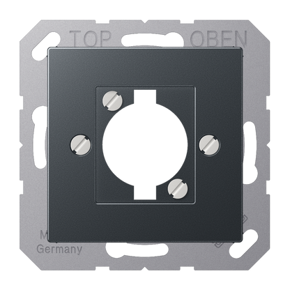CJC Systems - Plaque de recouvrement 6 modules ent