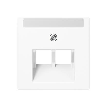 CJC Systems - Plaque de recouvrement 6 modules ent