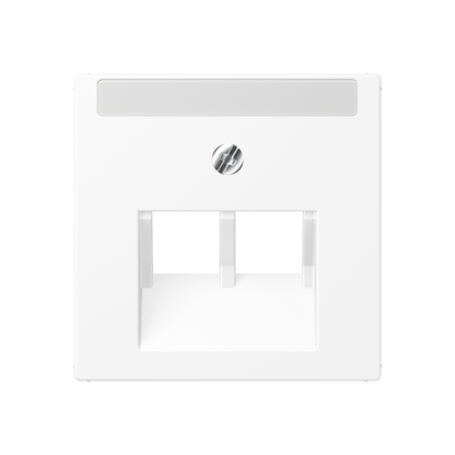 CJC Systems - Plaque de recouvrement 6 modules ent