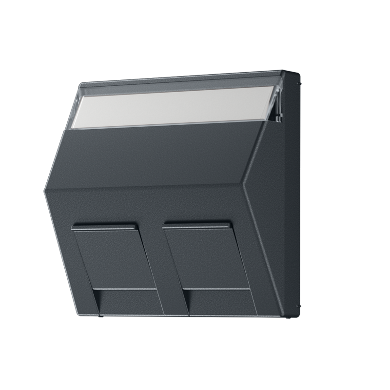 CJC Systems - Plaque de recouvrement 7 modules ent