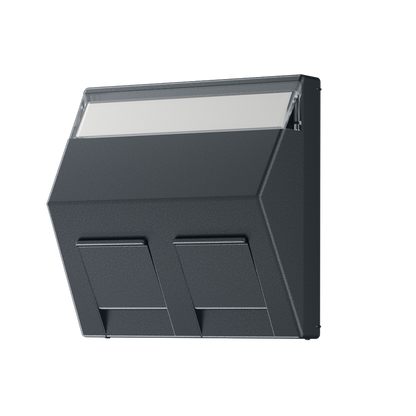 CJC Systems - Plaque de recouvrement 7 modules ent