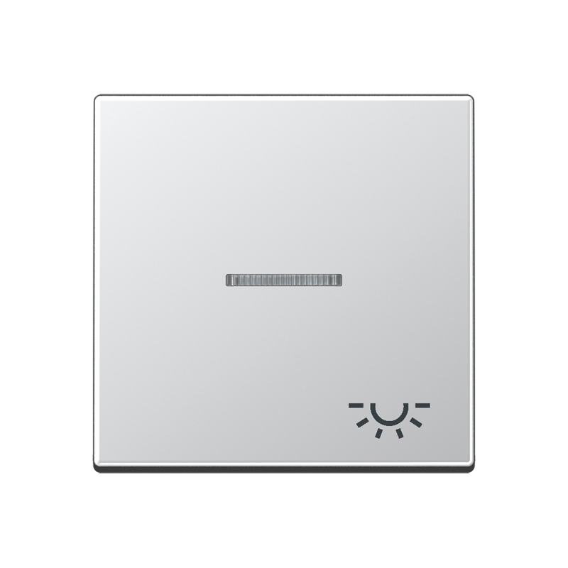 CJC Systems - Plaque version 1 bouton poussoir carré KNX